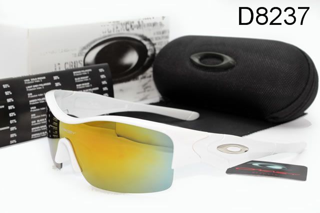 Oakley Half Straight Jackets AAA Occhiali Da Sole Bianco Telaio Giallo Lente