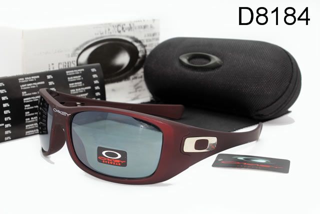 Oakley Hijinx AAA Occhiali Da Sole Scuro Rosso Telaio Grigio Lente