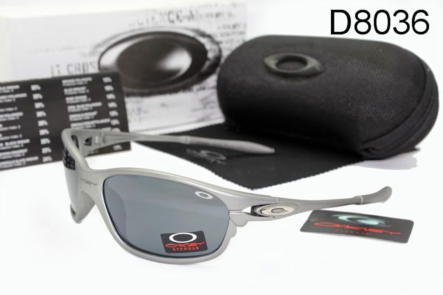 Oakley AAA Active Occhiali Da Sole Argento Grigio