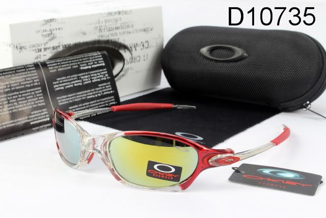 Oakley Juilet AAA Occhiali Da Sole Transparent Rosso Telaio