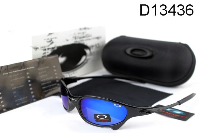 Oakley Juilet AAA Occhiali Da Sole Nero Telaio Blu Lente