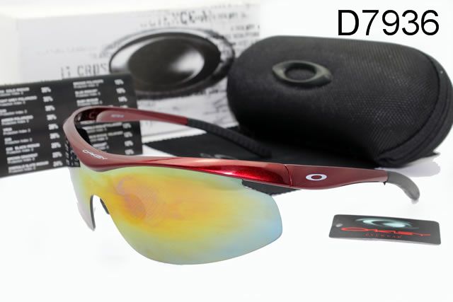 Oakley M Frame AAA Occhiali Da Sole Rosso Telaio Colorato Lente