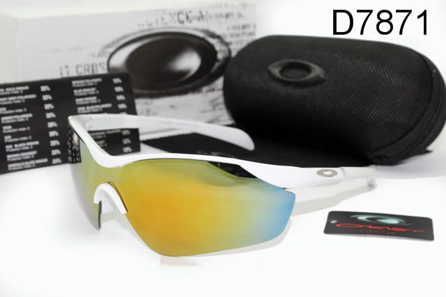 Oakley M Frame AAA Occhiali Da Sole Bianco Telaio Giallo Blu Lente