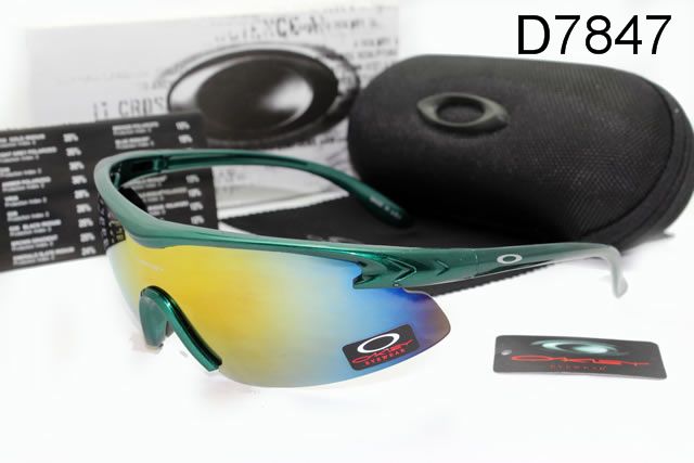 Oakley M Frame AAA Occhiali Da Sole Verde Telaio Giallo Blu Lente