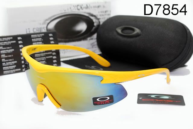 Oakley M Frame AAA Occhiali Da Sole Giallo Telaio Giallo Blu Lente