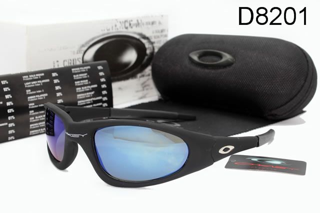 Oakley Minute AAA Occhiali Da Sole Nero Telaio Blu Lente