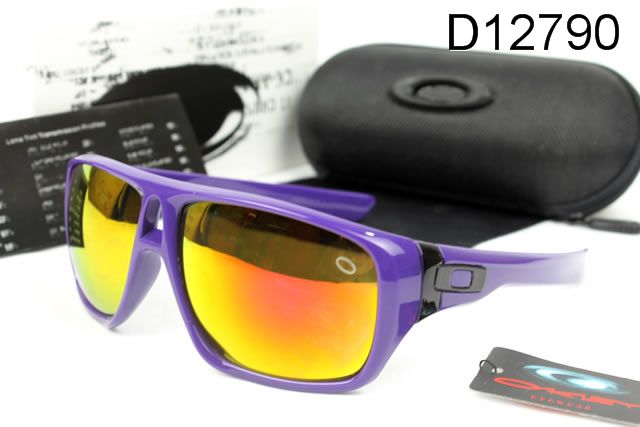 Oakley Nuovo Dispatch AAA Occhiali Da Sole Viola Telaio Giallo Arancione Lente