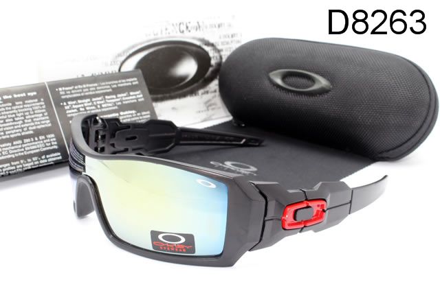 Oakley Oil Rig AAA Occhiali Da Sole Nero Telaio Colorato Lente