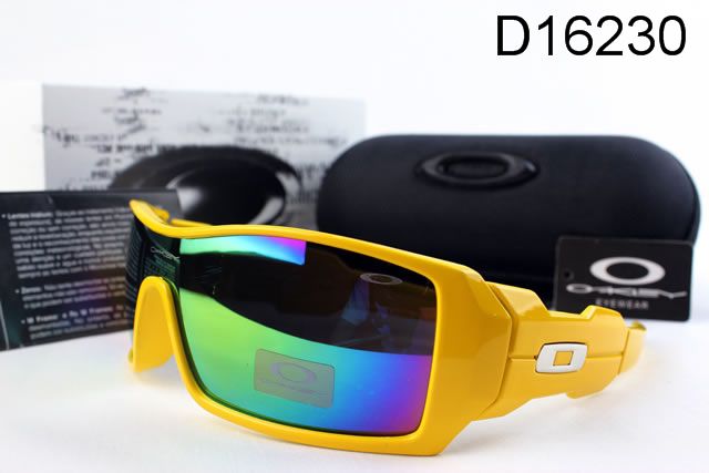 Oakley Oil Rig AAA Occhiali Da Sole Giallo Telaio Colorato Lente