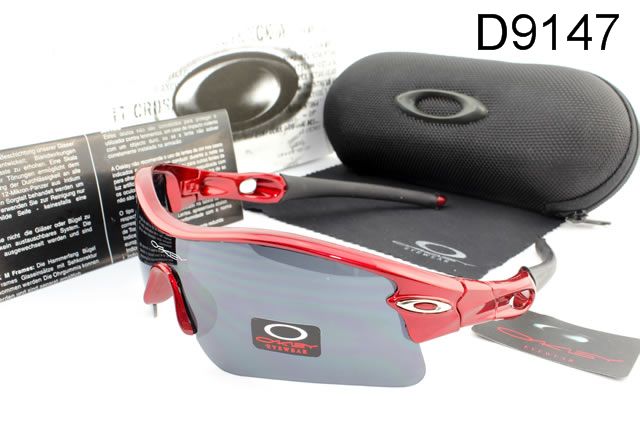 Oakley Radar Path AAA Occhiali Da Sole Rosso Nero Grigio