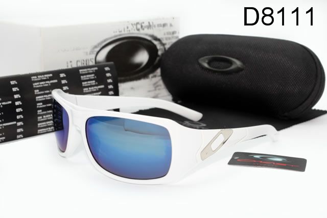 Oakley Sideways AAA Occhiali Da Sole Bianco Telaio Blu Lente