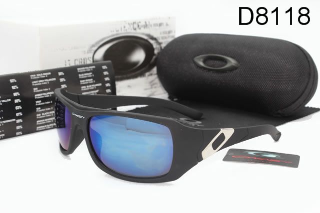 Oakley Sideways AAA Occhiali Da Sole Nero Telaio Blu Lente