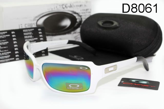 Oakley Sliver AAA Occhiali Da Sole Bianco Telaio Colorato Lente