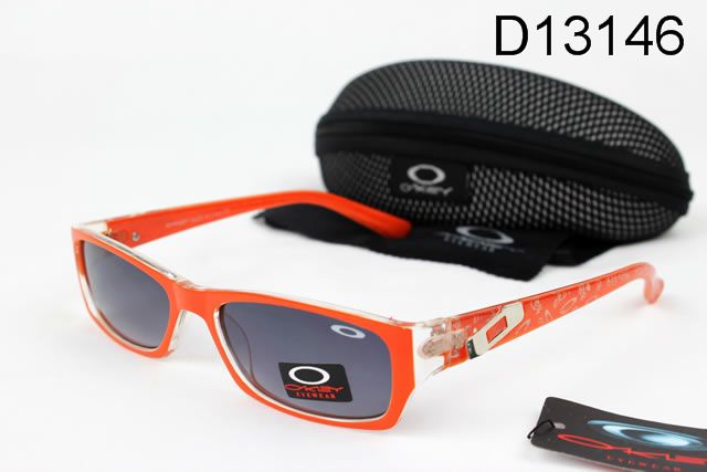 Oakley Breadbox Occhiali Da Sole Arancione Rosso Telaio