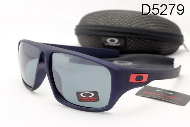 Oakley Nuovo Dispatch Occhiali Da Sole Scuro Blu Telaio Grigio Lente