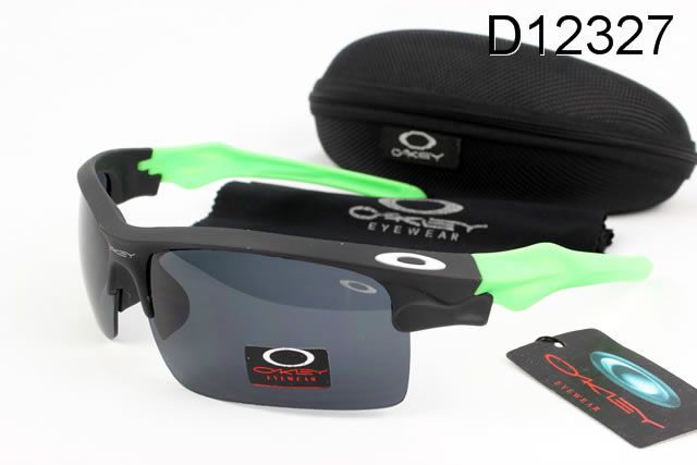 Oakley Fast Jacket Occhiali Da Sole Nero Verde Profondità Grigio