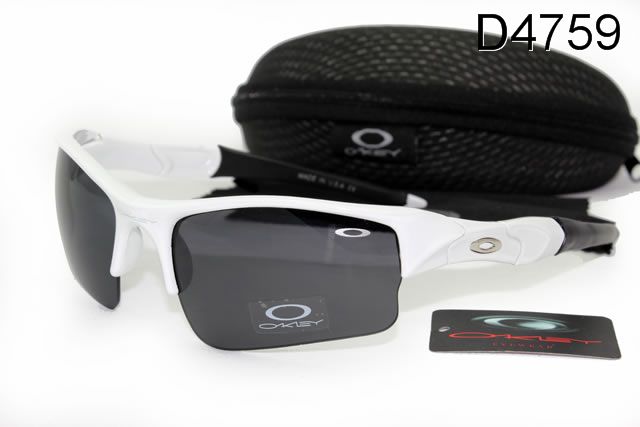 Oakley Flak Jacket Occhiali Da Sole Bianco Nero