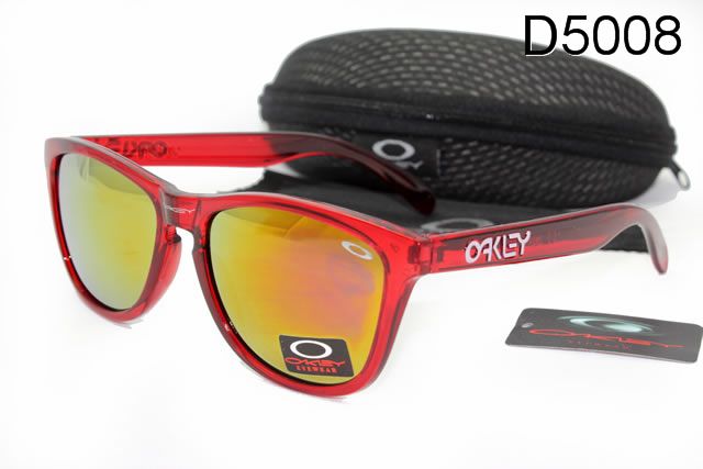 Oakley Frogskins Occhiali Da Sole Rosso Telaio