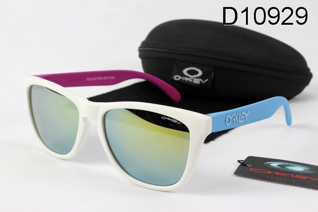 Oakley Frogskins Occhiali Da Sole Bianco Blu Viola Rosso