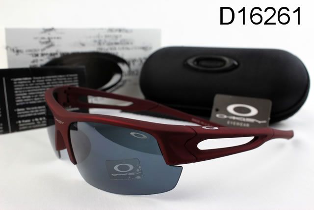 Oakley AAA Commit Occhiali Da Sole Profondità Rosso Telaio Grigio Lente