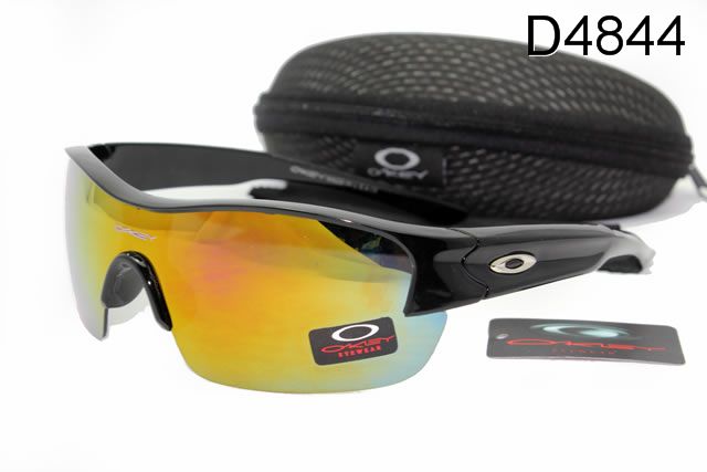 Oakley Sport Occhiali Da Sole Shield Giallo Lente Nero Telaio