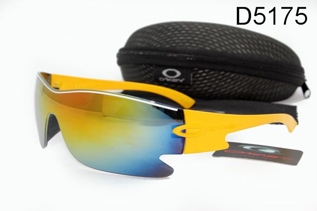 Oakley Sport Occhiali Da Sole Shield Giallo Blu