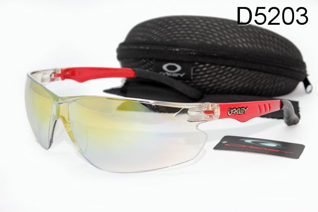 Oakley Sport Occhiali Da Sole Shield Giallo Transparent Rosso Nero