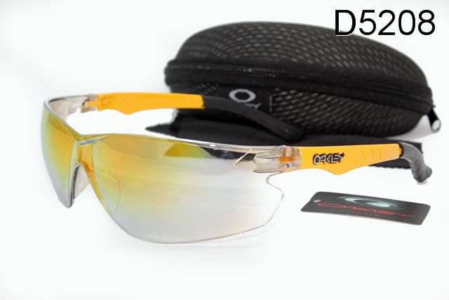 Oakley Sport Occhiali Da Sole Shield Giallo Transparent Nero