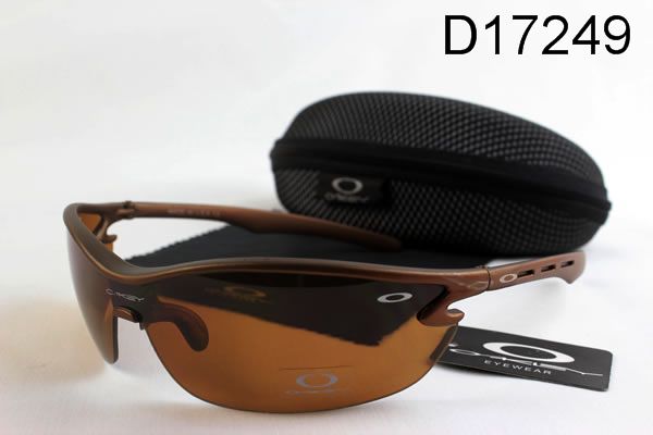 Oakley Sport Occhiali Da Sole Shield Scuro Marrone Abbronzatura