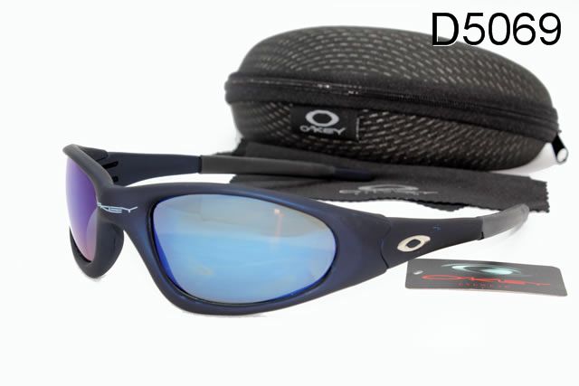 Oakley Minute Occhiali Da Sole Blu Lente Nero Blu Telaio