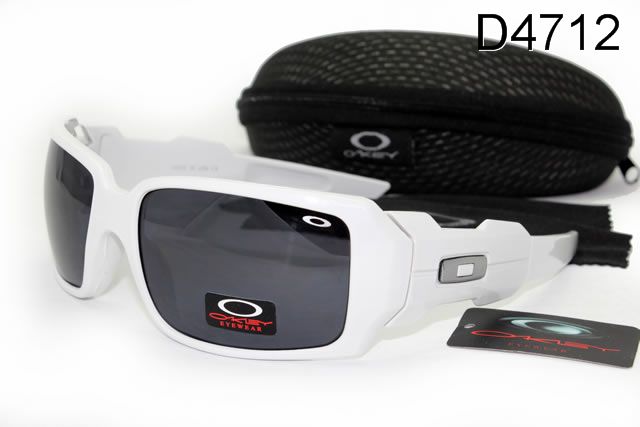 Oakley Oil Drum Occhiali Da Sole Bianco Telaio