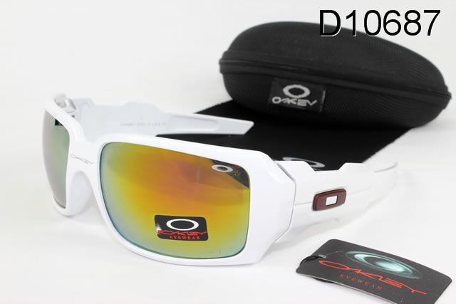 Oakley Oil Drum Occhiali Da Sole Multicolore Lente Bianco Telaio