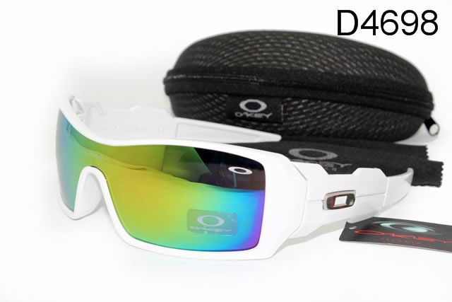 Oakley Oil Rig Occhiali Da Sole Multicolore Lente Bianco Telaio