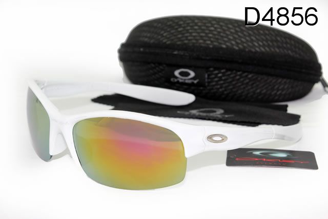 Oakley Quarter Jacket Occhiali Da Sole Bianco Telaio Multicolore Lente