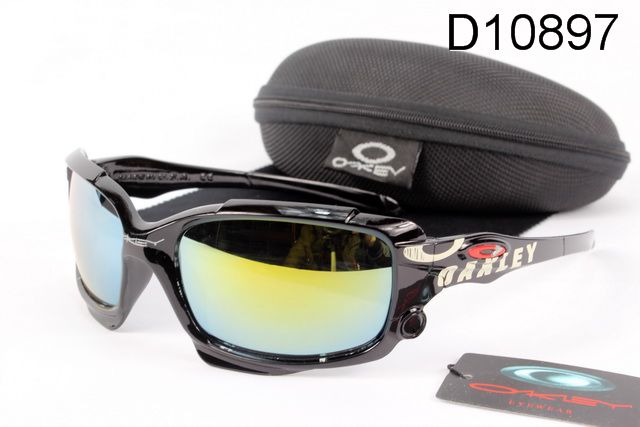 Oakley Jawbone Occhiali Da Sole Luce Giallo Lente Nero Telaio