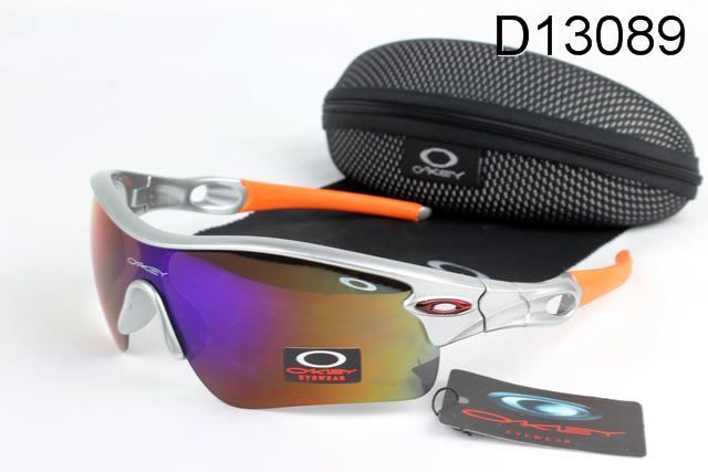 Oakley Radar Path Occhiali Da Sole Multicolore Lente Argento Arancione Telaio