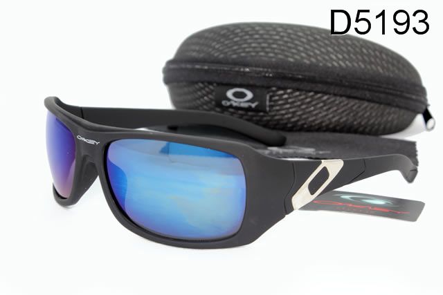 Oakley Sideways Occhiali Da Sole Blu Lente Nero Telaio