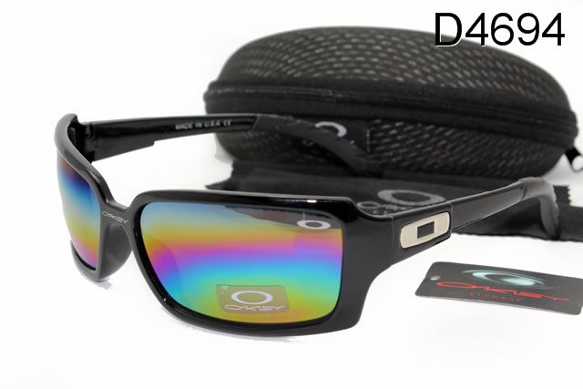 Oakley Sliver Occhiali Da Sole Rainbow Lente Nero Telaio