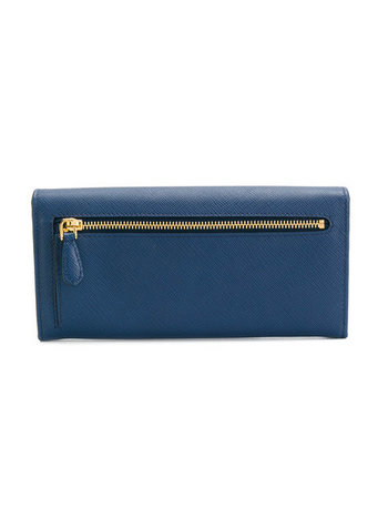 Prada Portafoglio Donna Blu