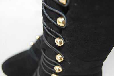 Christian Louboutin Button-Up OTK Boot