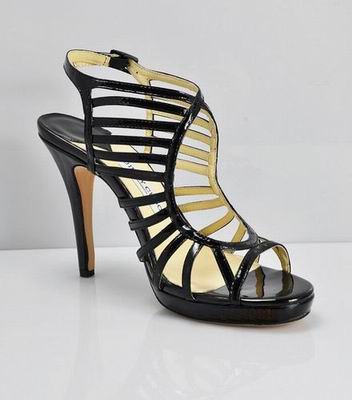 Jimmy Choo Keenan Patent Leather Sandals