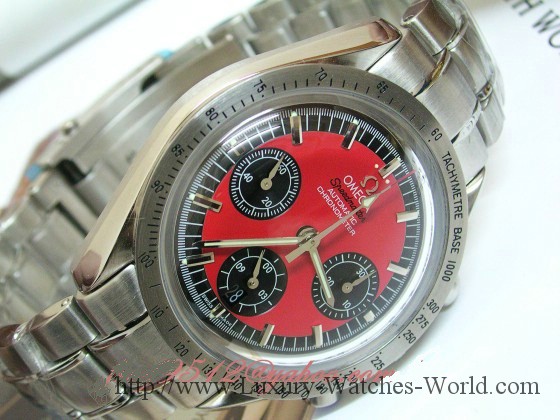 M-Schmacher SS Red Dial 7750 Working Chronos