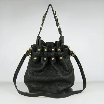 Alexander Wang Diego Studded Bucket Bag 63462 Black