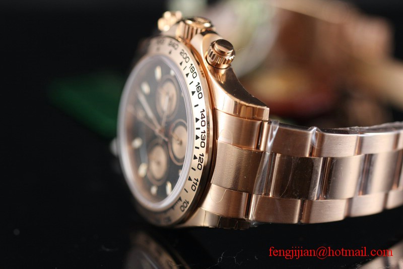 Rolex Rose Gold Cosmograph Daytona Watch 116505-78595