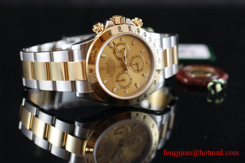 Rolex Steel Gold Cosmograph Daytona Watch 116523-78593