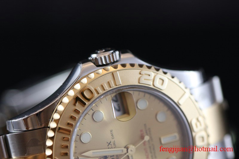 Rolex Steel Gold Yachtmaster Watch 168623-78753