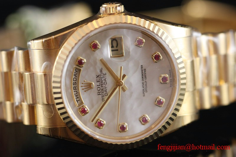 Rolex Yellow Gold Day-Date President Watch 118238-83208