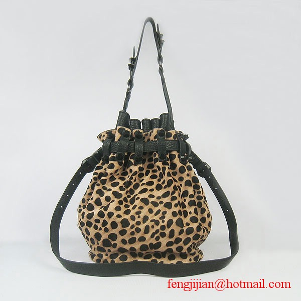 Alexander Wang Diego Leopard bucket bag 63462