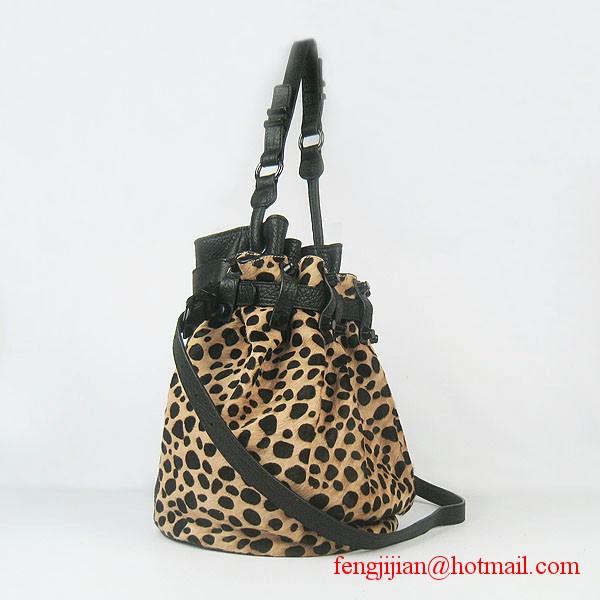 Alexander Wang Diego Leopard bucket bag 63462