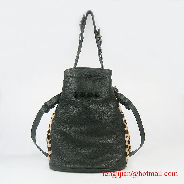 Alexander Wang Diego Leopard bucket bag 63462